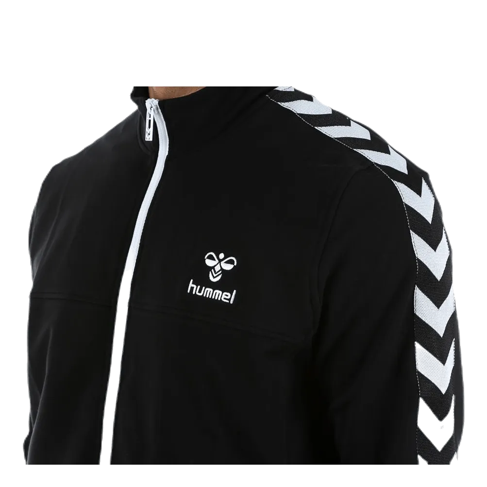 Hummel Classic Bee Aage Zip Jacket Black