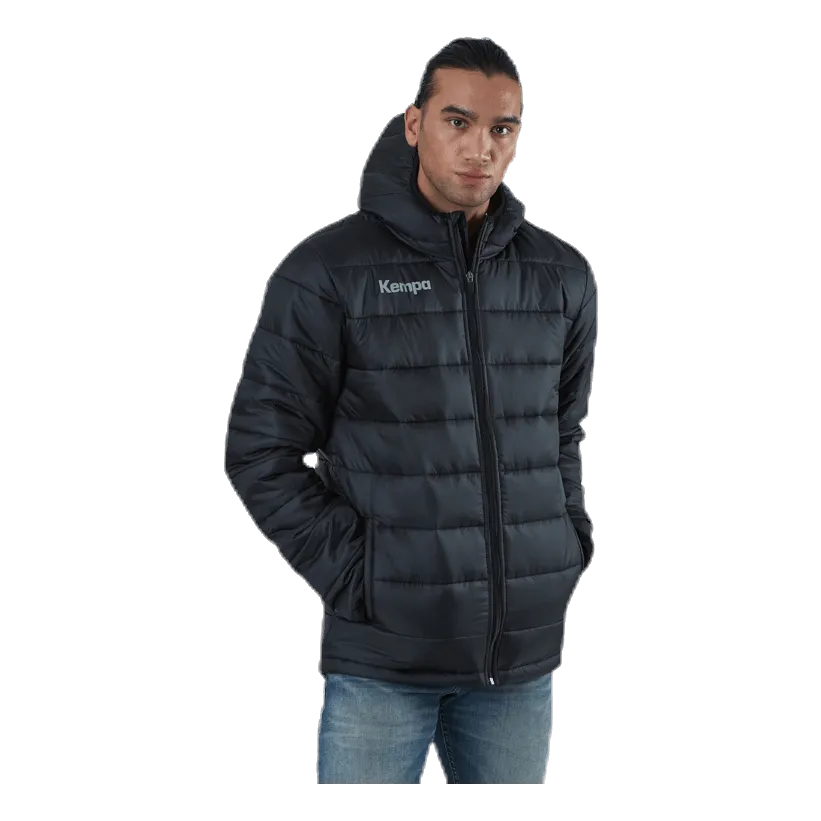 Kempa Puffer Hood Jacket Black