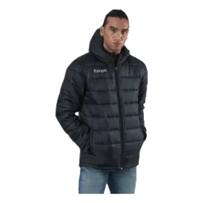 Kempa Puffer Hood Jacket Black