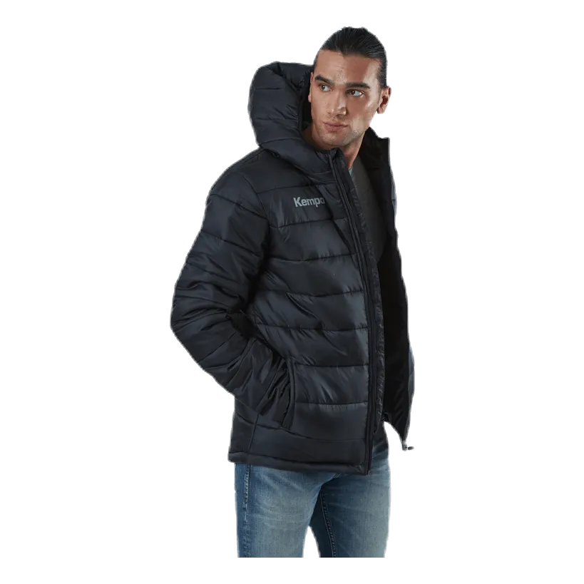 Kempa Puffer Hood Jacket Black