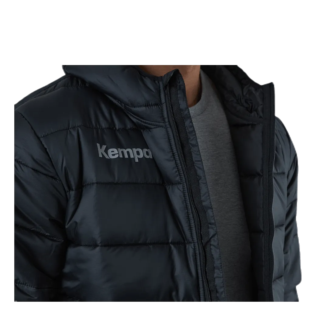 Kempa Puffer Hood Jacket Black