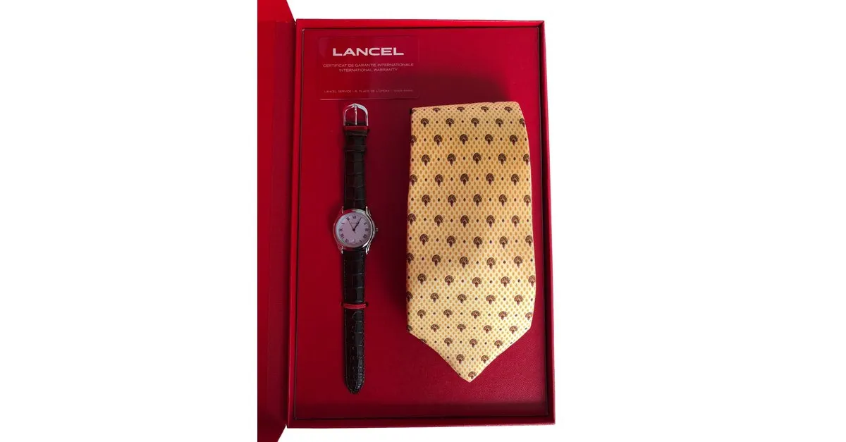 Lancel Relojes de cuarzo Plata 