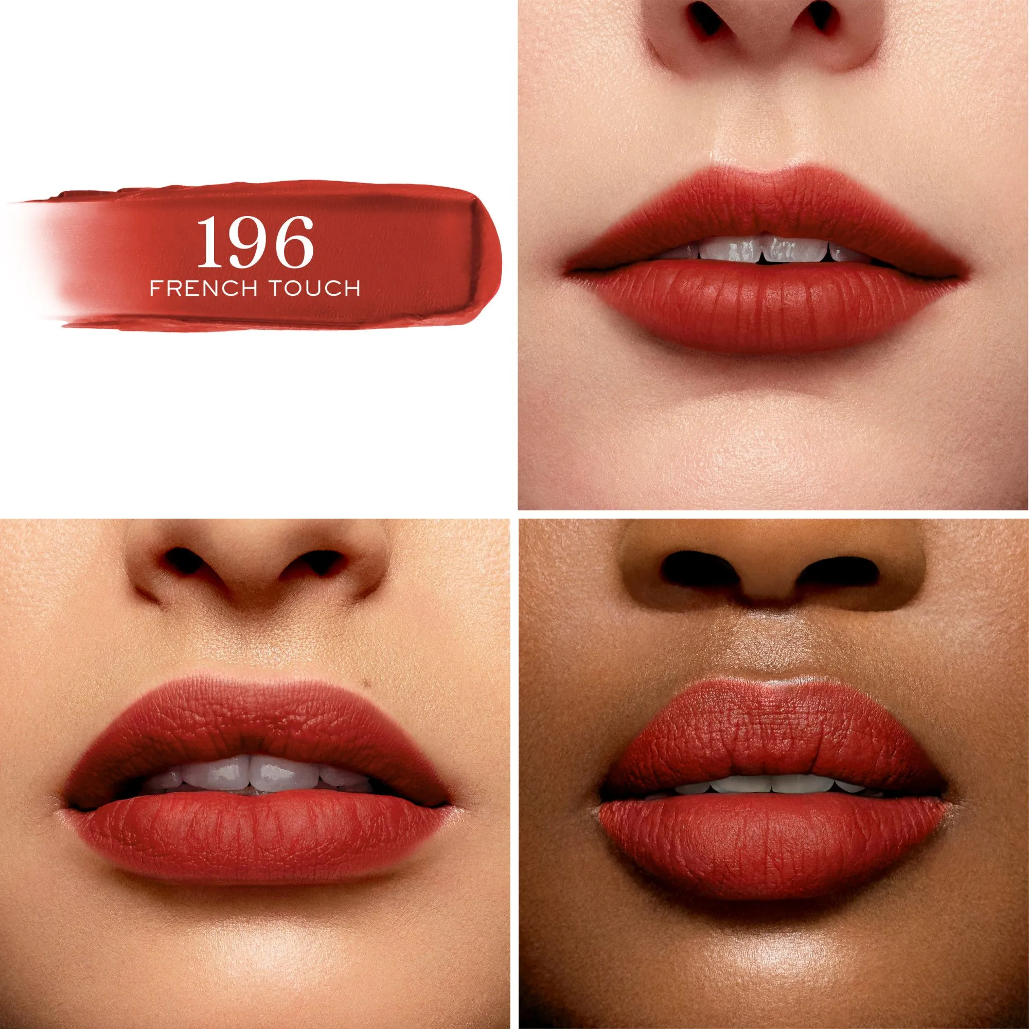 LANCÔME L'ABSOLU ROUGE INTIMATTE recarga en  - 196 French Touch