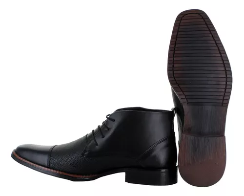 Lugo Conti Botin Vestir Formal Elegante Piel Hombre 90589