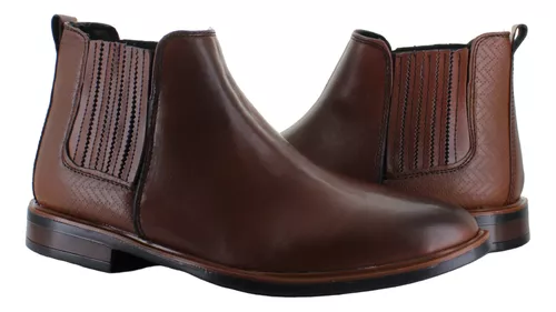 Lugo Conti Botin Vestir Formal Elegante Piel Hombre 90590