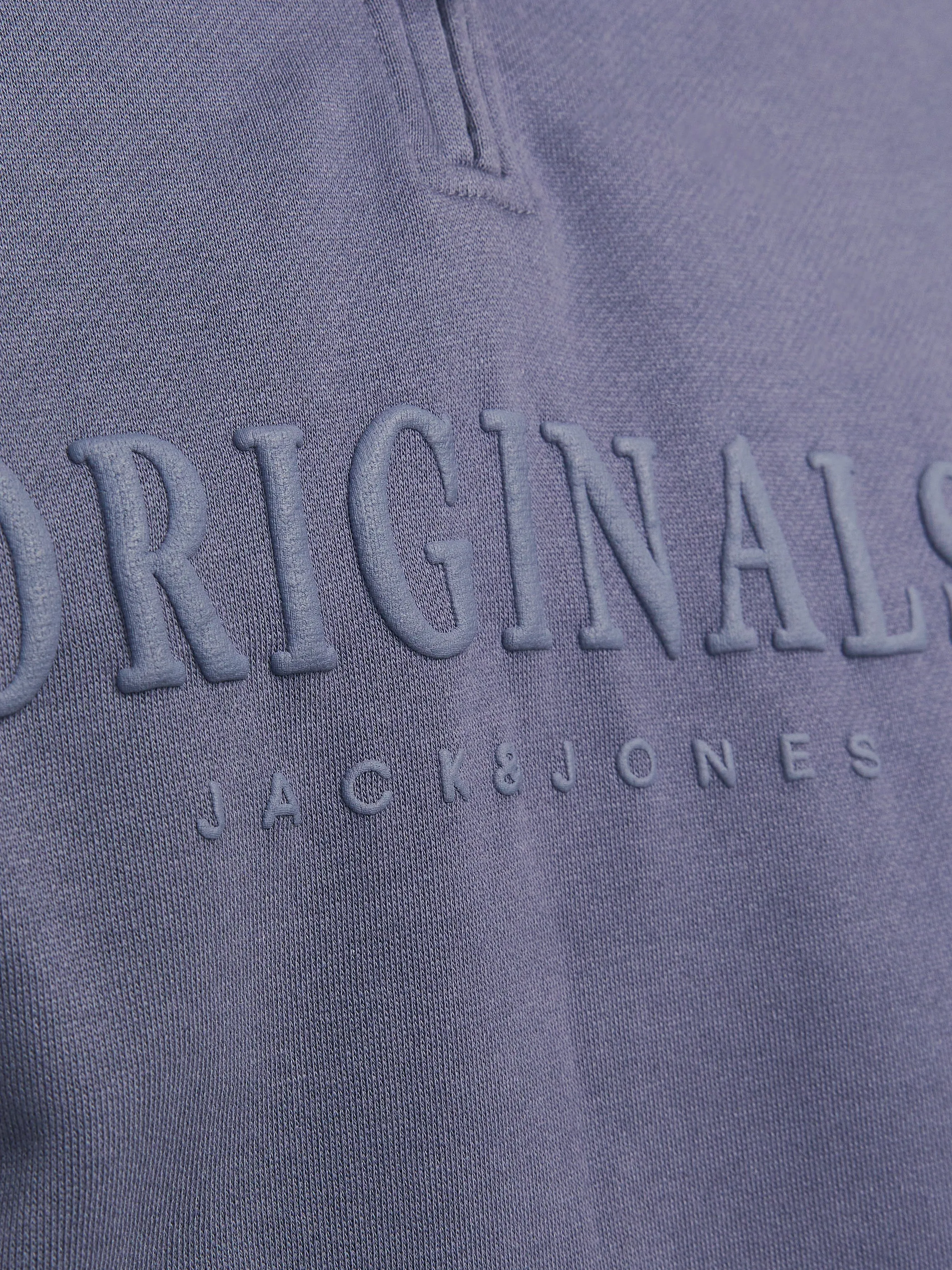 Media cremallera Estampado | Azul oscuro | Jack & Jones®