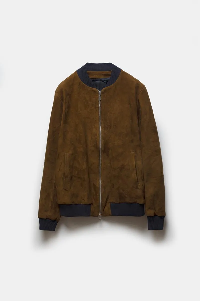 MEWS CLOTHING CHAQUETA BOMBER KEISUKE RIB TOBACCO