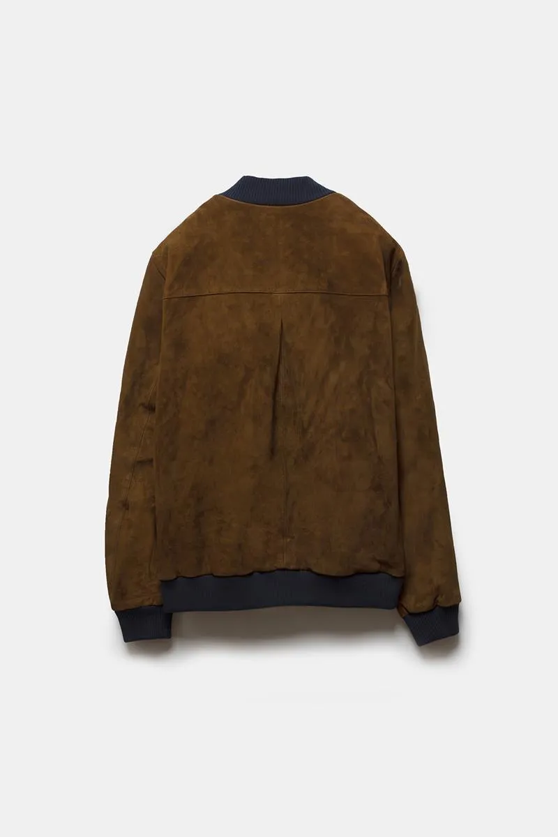 MEWS CLOTHING CHAQUETA BOMBER KEISUKE RIB TOBACCO