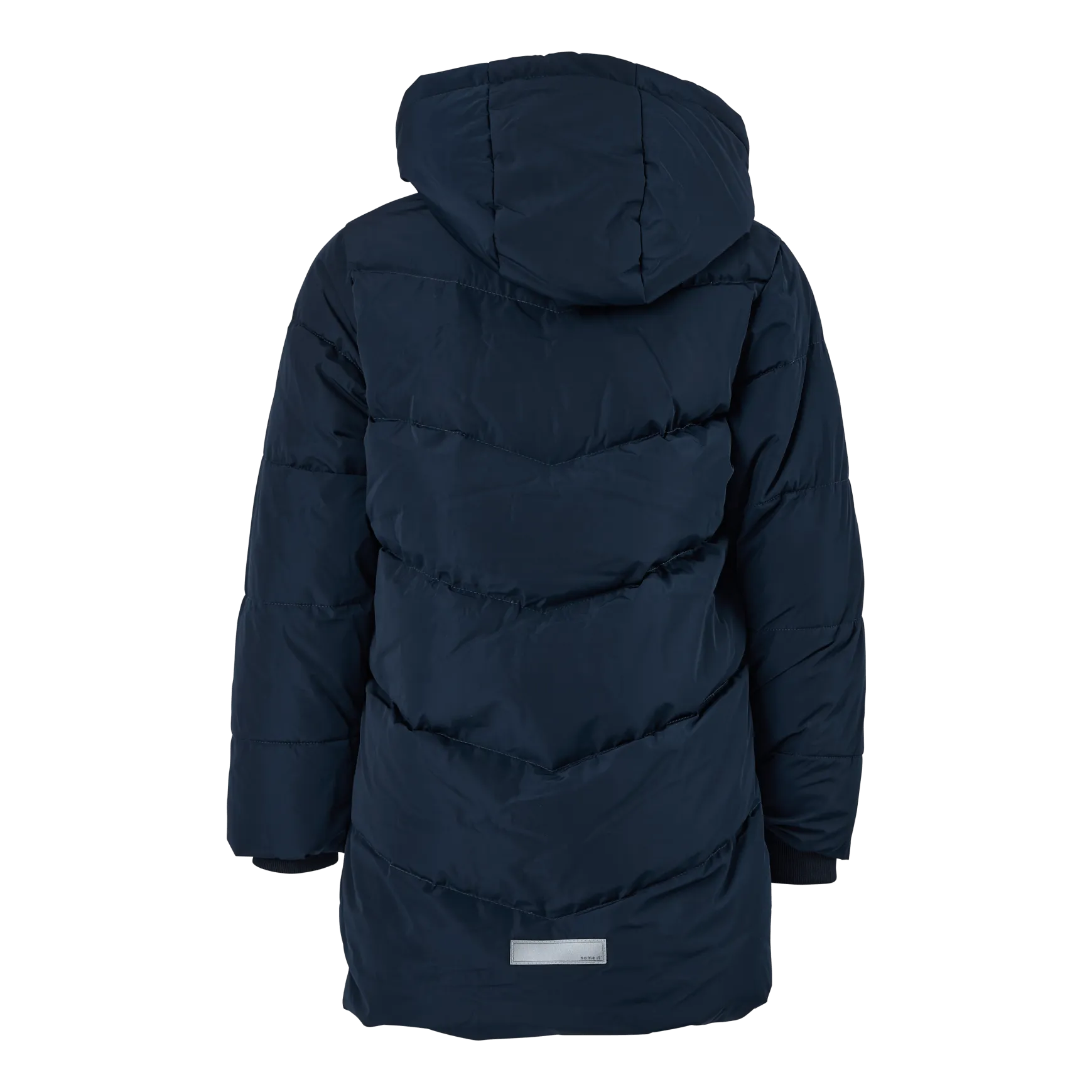 Name It Nkfmown Long Down Jacket 1fo Dark Sapphire