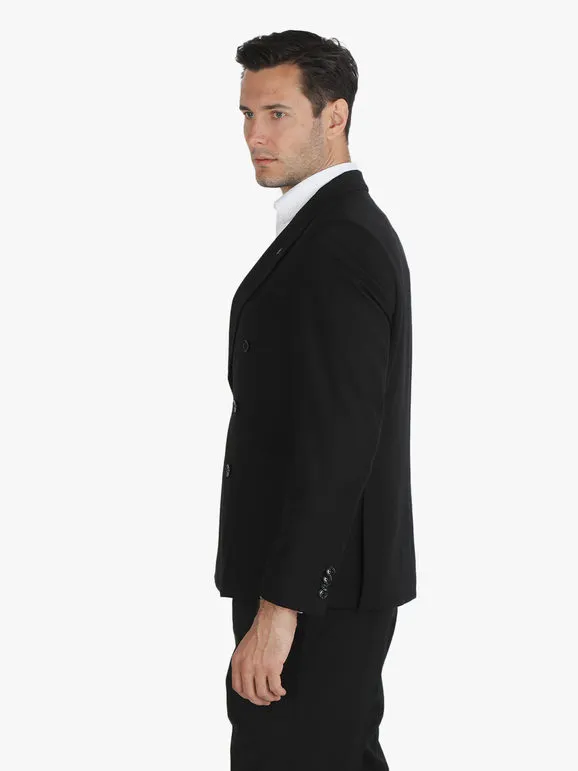 New Marshll Elegante traje cruzado para hombre.