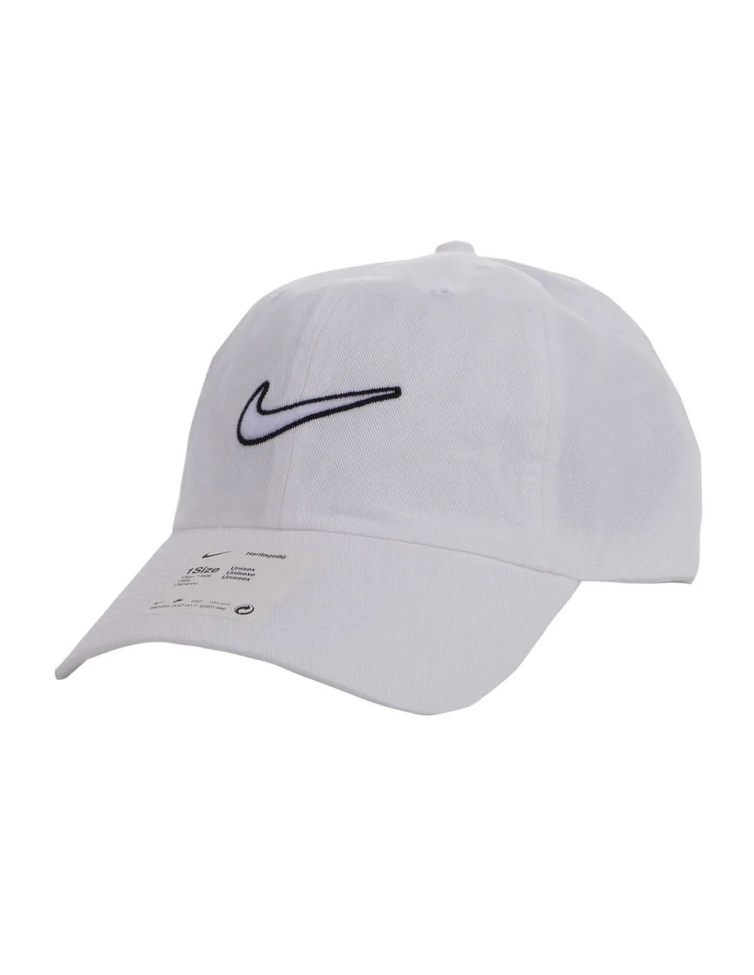 NIKE - Gorra blanca 943091 100 Adulto