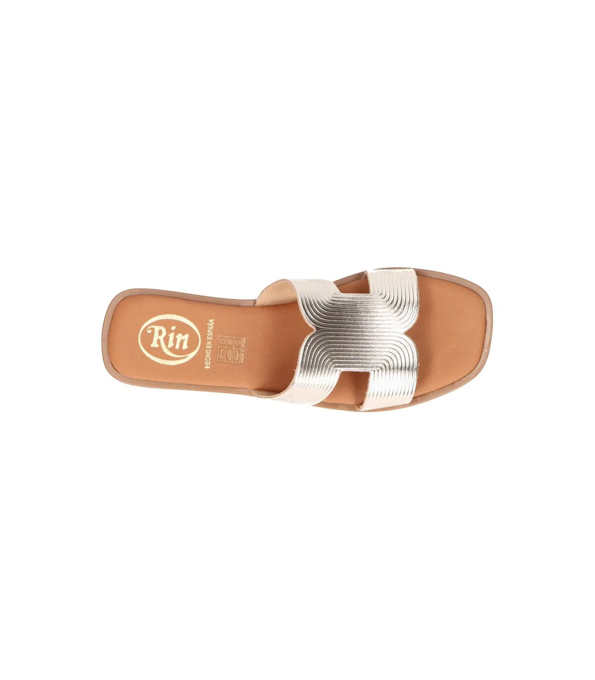 OH MY SANDALS  for Rin 5327 Mujer Dorado