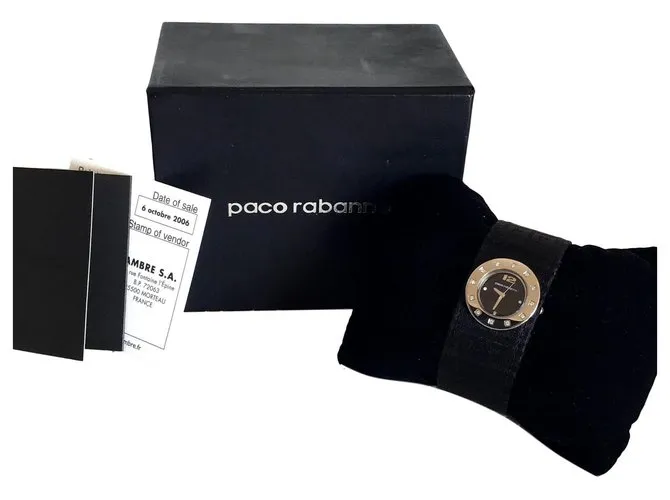 Paco Rabanne Relojes finos Negro 