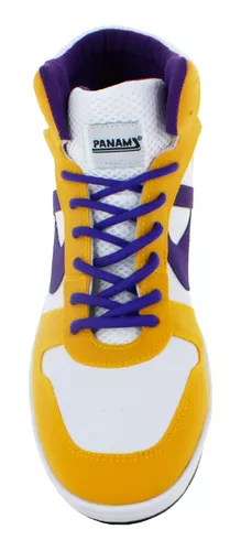 Panam Tenis Bota Vestir Casual Skate Amarillo Lakers 85248