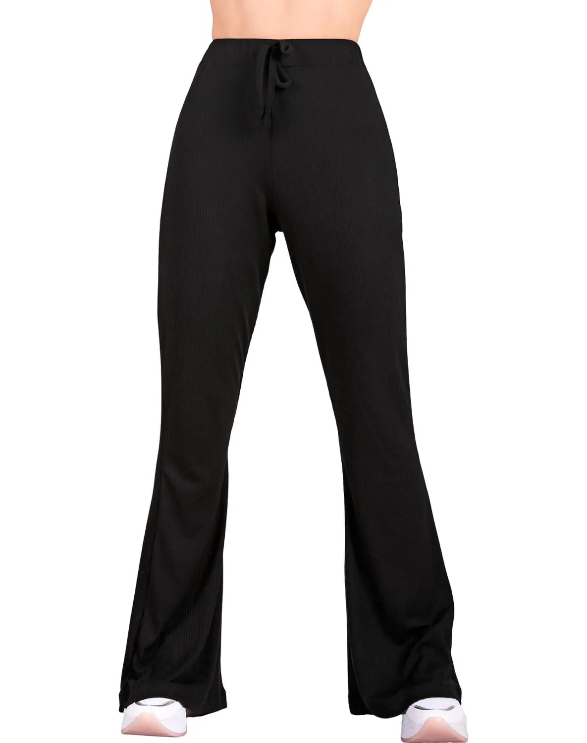 Pants Mujer Deportivo Acampanado Negro Stfashion 52404209