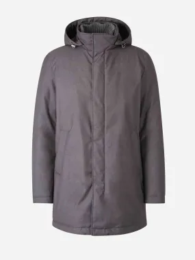 Parka Capucha Elegante