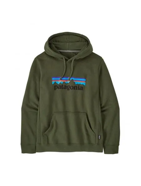 PATAGONIA Sudadera P-6 Logo Uprisal Hoody Torrey Pine Green