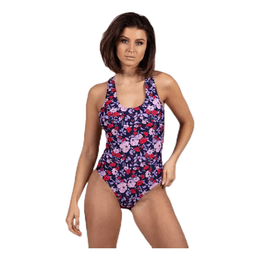 Pieces Bine Swimsuit Blue