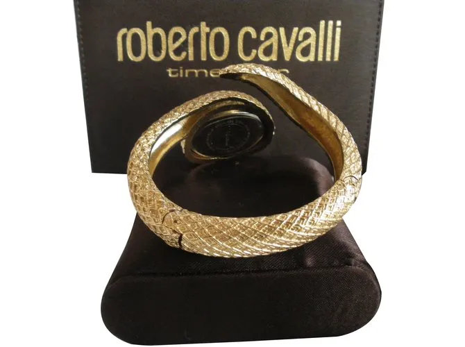 Roberto Cavalli Relojes finos Dorado 