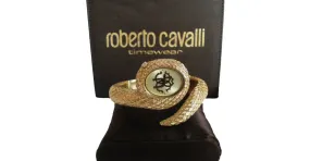 Roberto Cavalli Relojes finos Dorado 