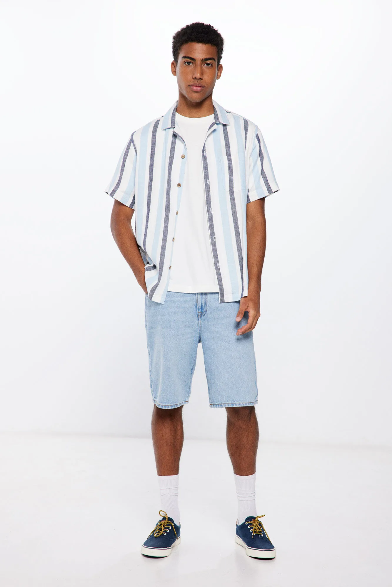 Springfield Bermuda vaquera baggy fit