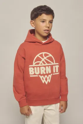 Springfield Kids Sudadera Burn It niño