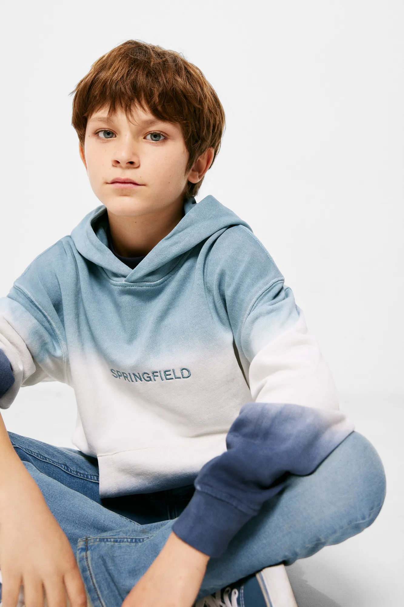 Springfield Kids Sudadera dip dye niño