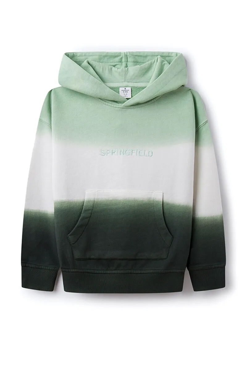 Springfield Kids Sudadera dip dye niño