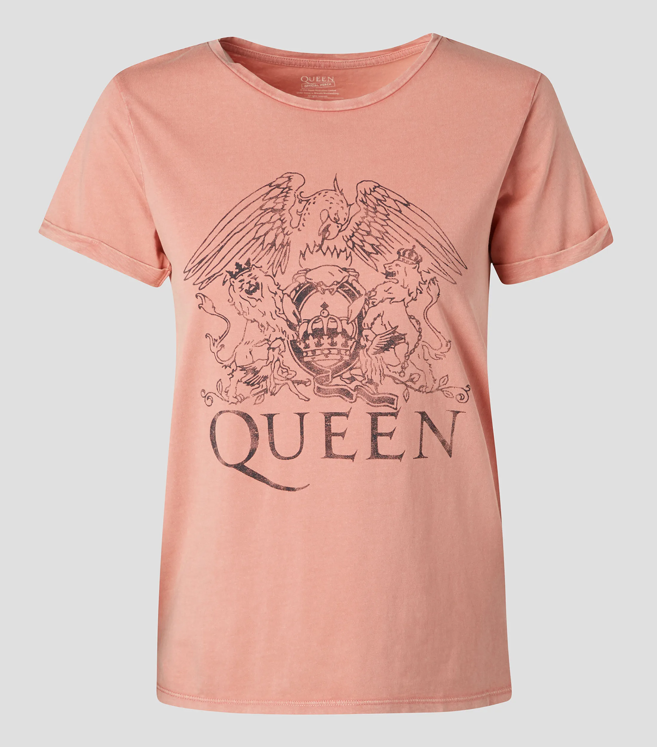 Springfield Playera cuello redondo manga corta Queen Mujer