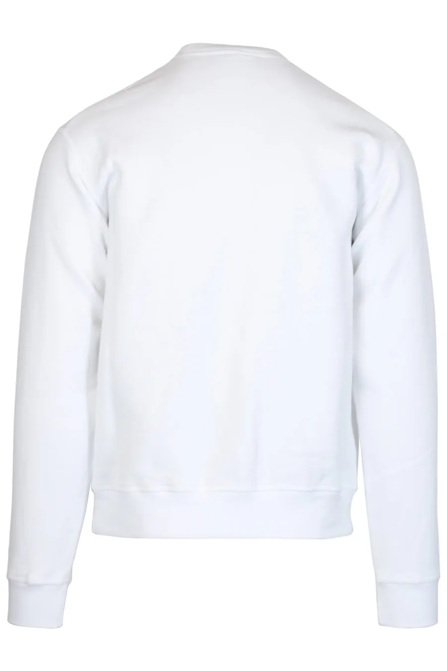 Sudadera blanca con logotipo 