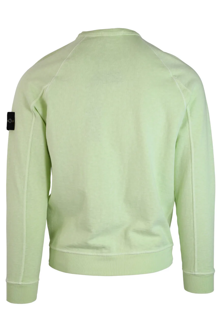 Sudadera verde claro con parche