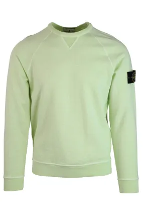 Sudadera verde claro con parche