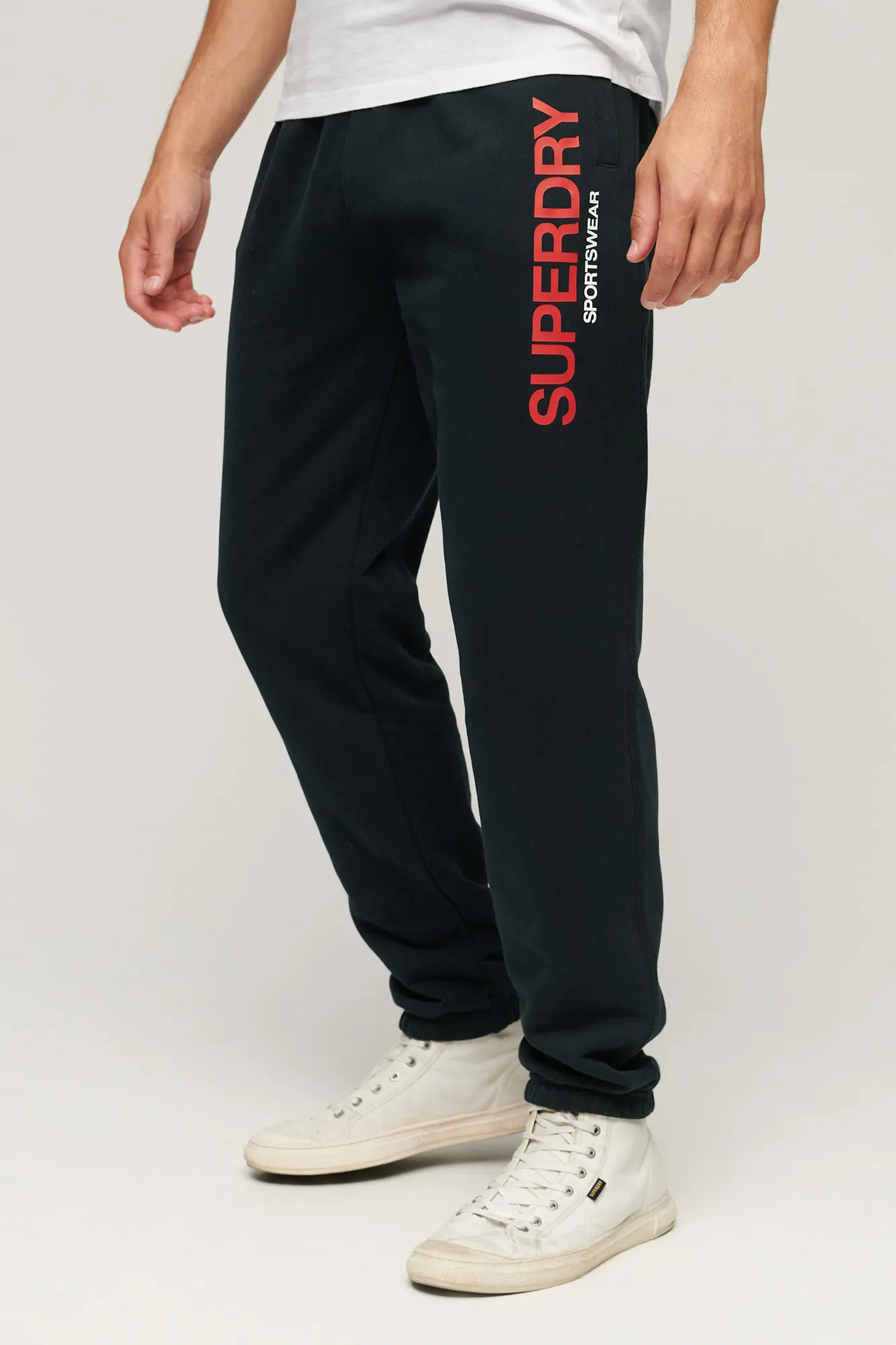 Superdry Joggers de corte cónico con logotipo Sportswear