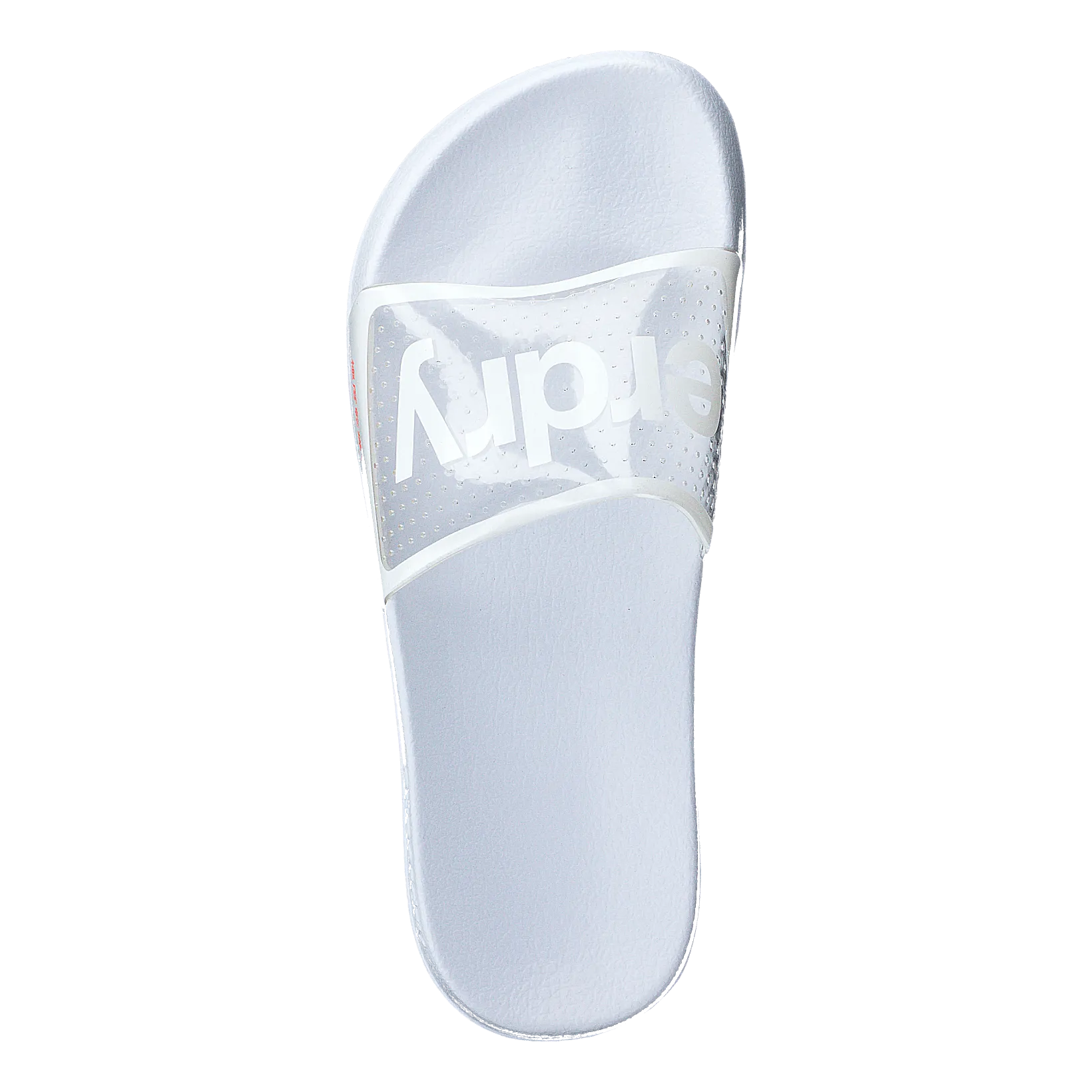 Superdry Superdry Perf Jelly Pool Slide Optic White