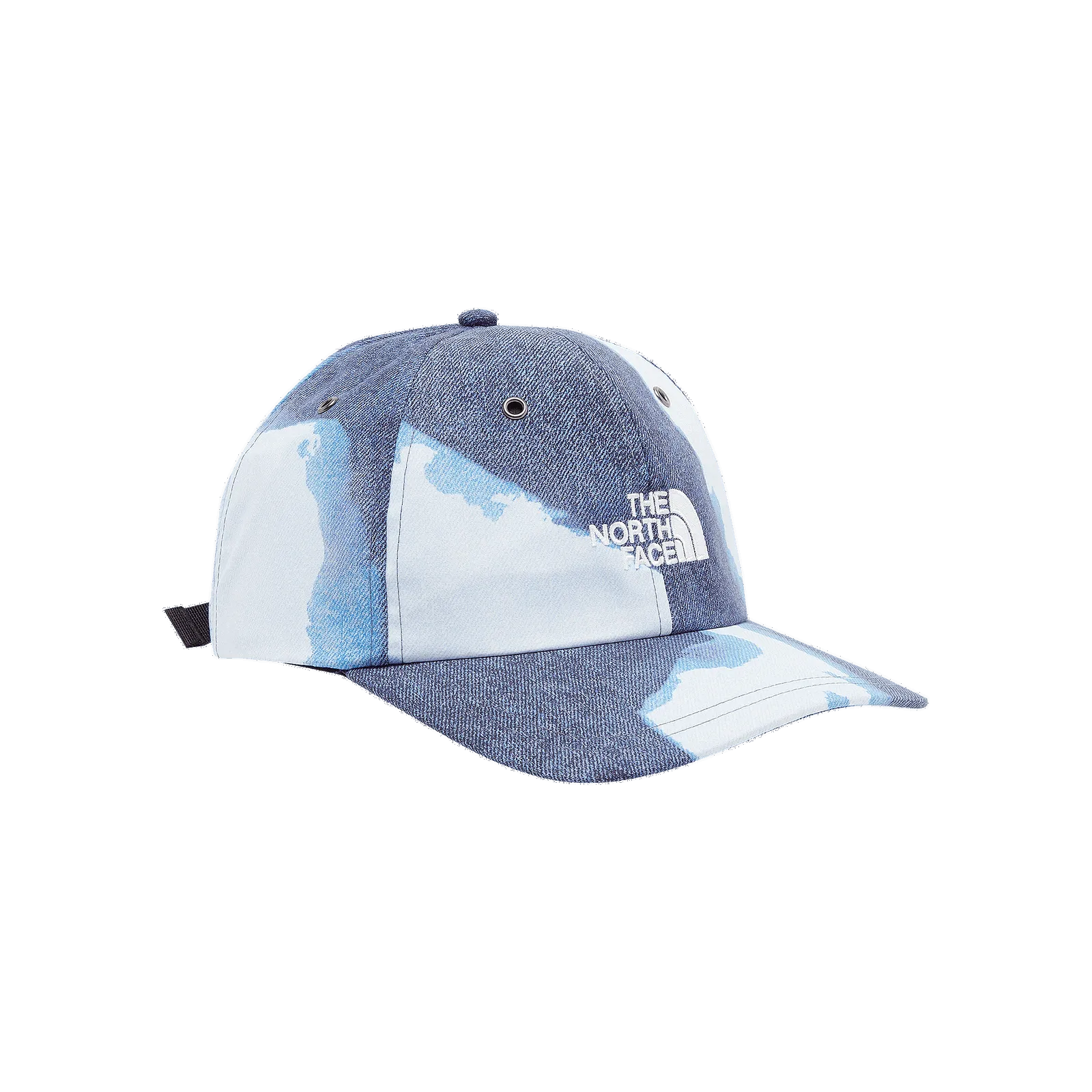 Supreme The North Face x Bleached Denim Print 6-Panel