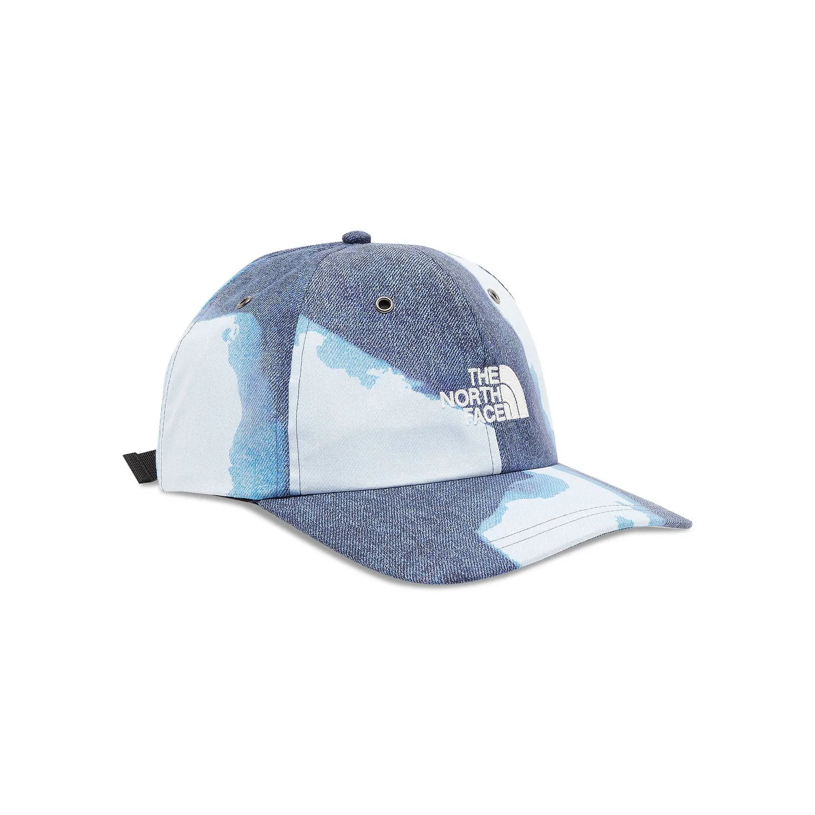 Supreme The North Face x Bleached Denim Print 6-Panel