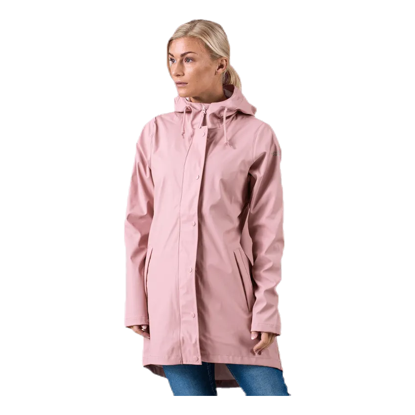 Weather Report Petra Rain jacket Pink Sand