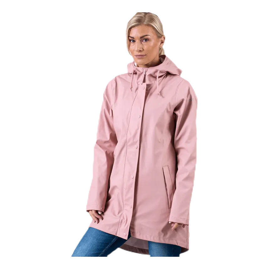 Weather Report Petra Rain jacket Pink Sand