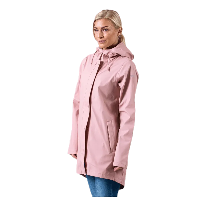 Weather Report Petra Rain jacket Pink Sand