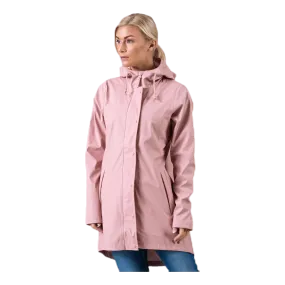 Weather Report Petra Rain jacket Pink Sand