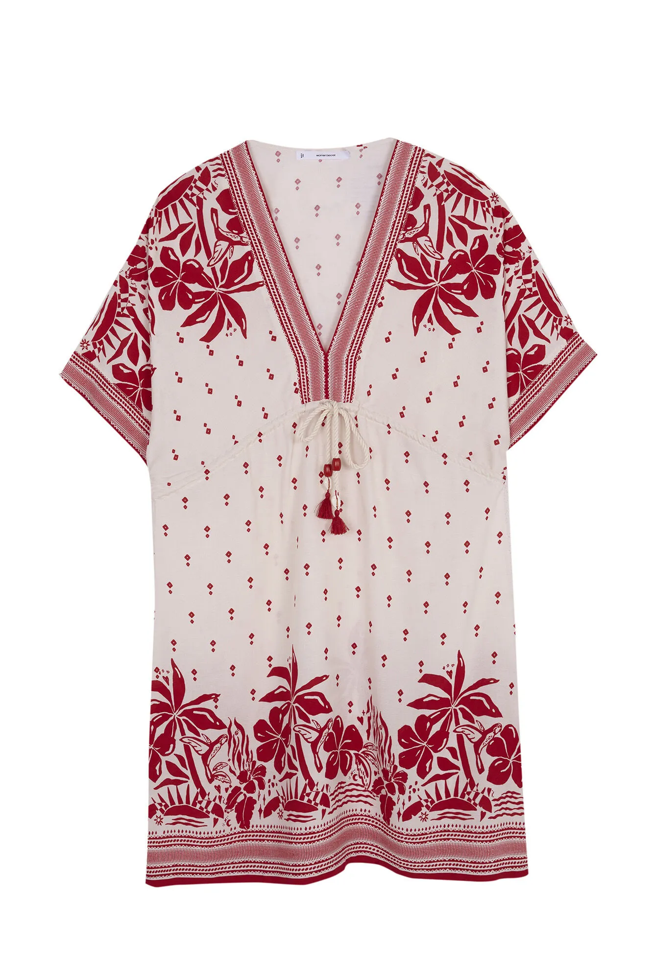 Women'secret Camisola playa estampado floral