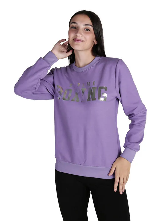 Xtreme Boxing Sudadera deportiva de mujer con cuello redondo